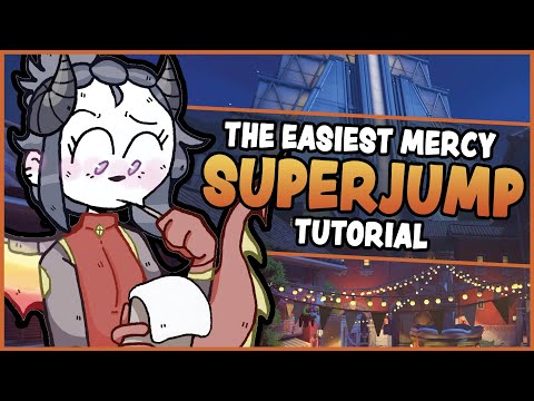 [OLD] The EASIEST MERCY SUPERJUMP Guide + Practice Tip!