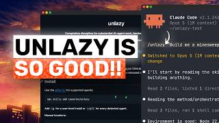 Unlazy: The SIMPLE Skill that actually improves PERFORMANCE of ALL AI AGENTS!!