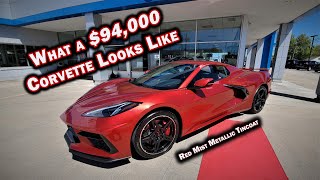 $94,000 - 2021 C8 COREVETTE!! 3LT Convertible w/ Z51 ~ Red Mist Metallic Tincoat