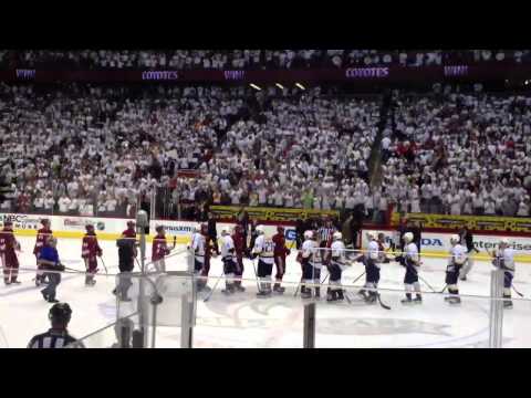 Phoenix Coyotes win Round 2 vs Nashville Predators