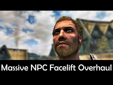 SKYRIM MOD QUICKIE #39 - Massive NPC Facelift Overhaul