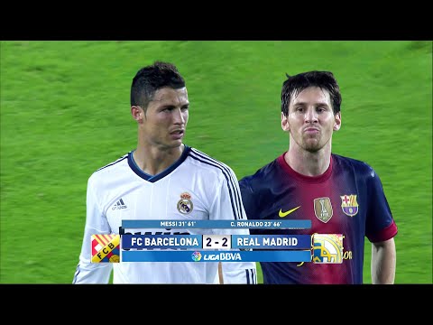 FC Barcelona VS Real Madrid (2-2) La Liga 2012-13|Full Match|HD 1080p With English Commentary