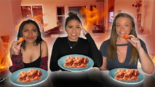 Eating the HOTTEST WINGS in my CITY *spicy food challenge*