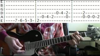 Van Halen Jamie's Crying Guitar Lesson Chords Tab & Solo Tutorial