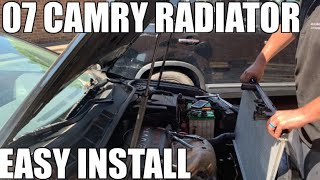 How to Install a Radiator on a Toyota Camry 2007-2011