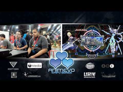 AnimEVO 2018 Blazblue Central Fiction Top 8: Monarch (ES) vs Yoshiki (NU)