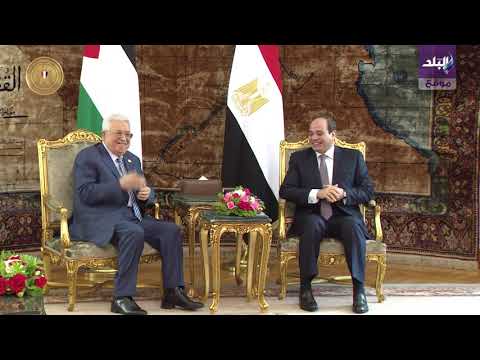 تفاصيل لقاء الرئيس السيسي مع نظيره الفلسطيني والسيناتور الديمقراطي الأمريكي