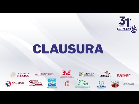 Clausura | 31ª Reunión anual CONASA