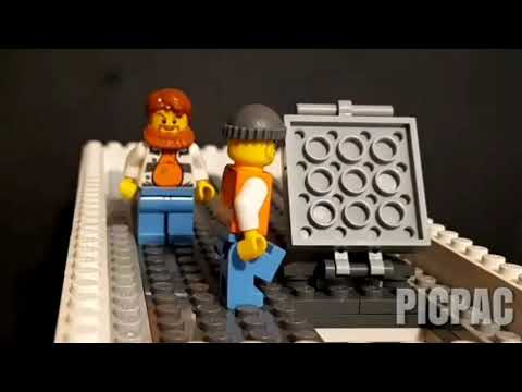 The great Museum robbery attempt (a Lego stop motion animation)