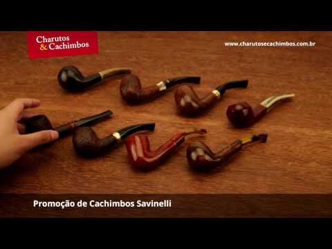 Cachimbos Savinelli com 20% de Desconto!