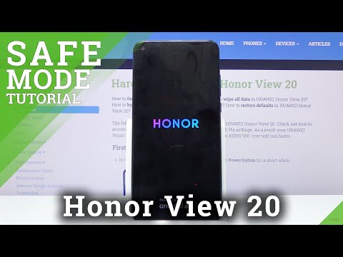 How to Activate Safe Mode on Honor View 20 - Stop Third-party Apps