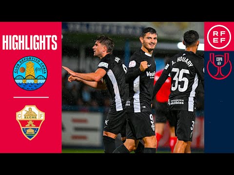 Resumen | Copa del Rey | CD Coria 0–3 Elche CF | Primera eliminatoria