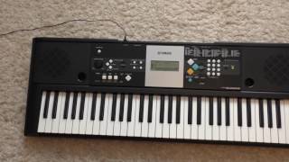 Video thumbnail for YAMAHA PSR-E223 (DEMO) by sano grig