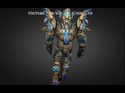 Draenei Paladin Challenge Mode Set - Holy Warrior Armor