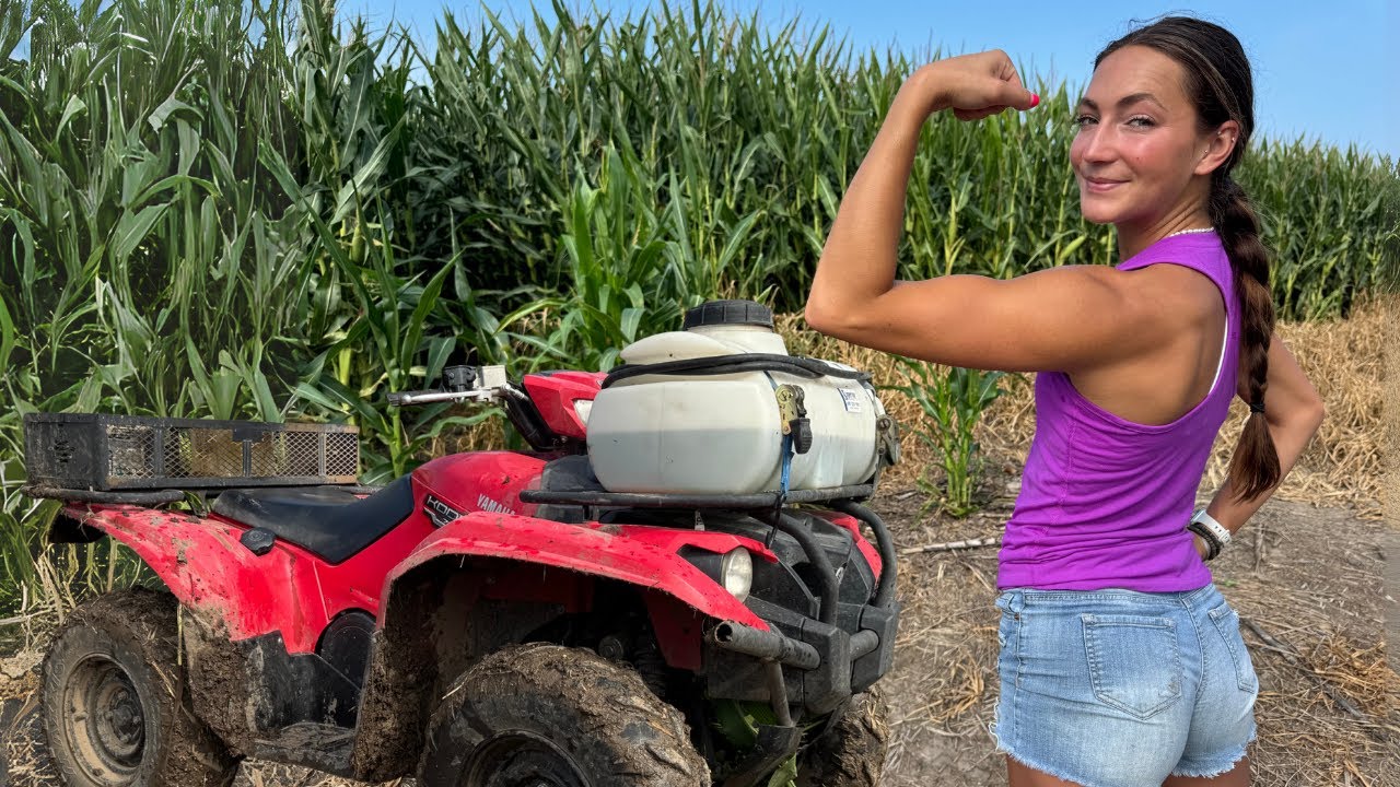 No Farmers Tan Here!