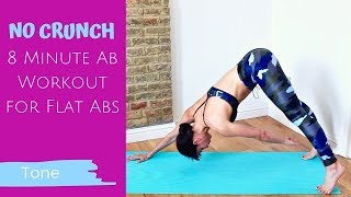 No Crunch 8 Minute Ab Workout for Flat Abs