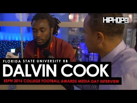 Florida State Dalvin Cook Talks Jimbo Fisher, Michigan & More at ESPN College Football Awards