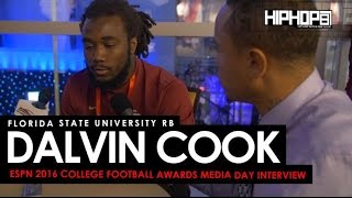 Florida State Dalvin Cook Talks Jimbo Fisher, Michigan & More at ESPN College Football Awards