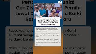 PERTAMA KALI DI DUNIA! Gen Z Adakan Pemilu Lewat Discord: Sushila Karki Resmi Jadi PM Baru
