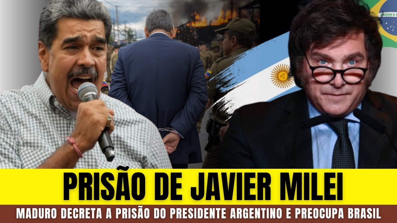 NICOLÁS MADURO ENLOUQUECE e Decreta PRISÃO do Presidente Argentino