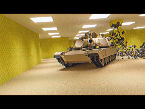 Tank in the backrooms