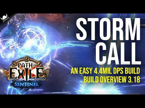 I GOT STORM CALL WORKING!!! 4.4mil DPS - 100% CRIT & COLD CONVERSION [PATH OF EXILE | 3.18]
