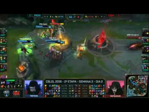 paiN x KaBuM S2 Jogo 2 CBLoL 2016 2ª Etapa