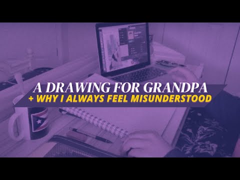 Drawing For My Grandpa + STORYTIME