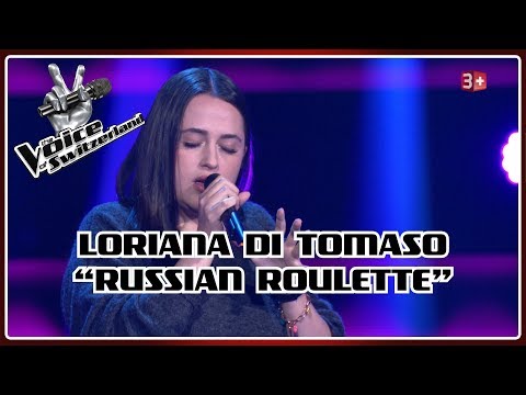Loriana Di Tomaso - Russian Roulette | Blind Auditions | The Voice of Switzerland