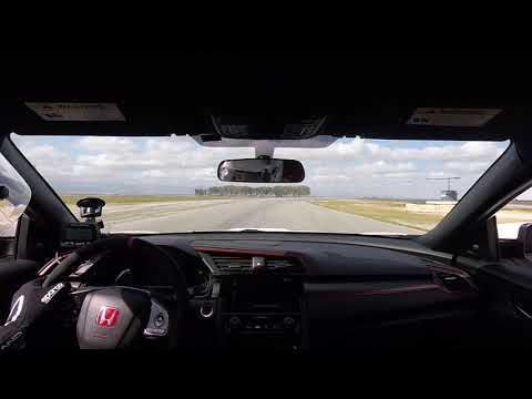 Honda Civic Type R 1:52.7 lap at Buttonwillow CW13