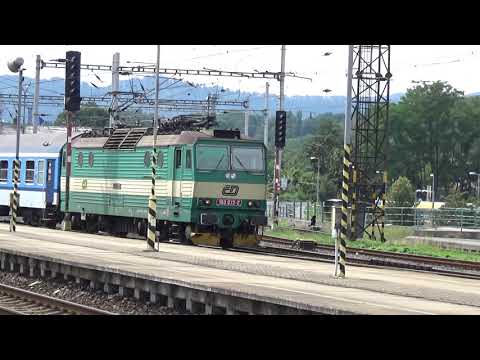 ČD 163.072 - Os 6805 - Děčín hlavní nádraží - 6.8.2019