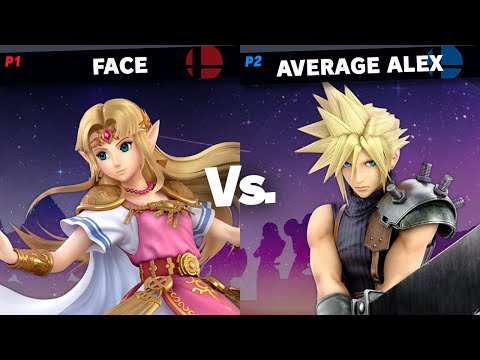 HDR | Average Alex (Cloud) vs Face (Mii Brawler, Zelda) -  Losers Sems  - METEOR: An HDR Regional