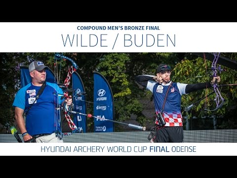 Reo Wilde v Domagoj Buden – Compound Men’s Bronze Final | Odense 2016