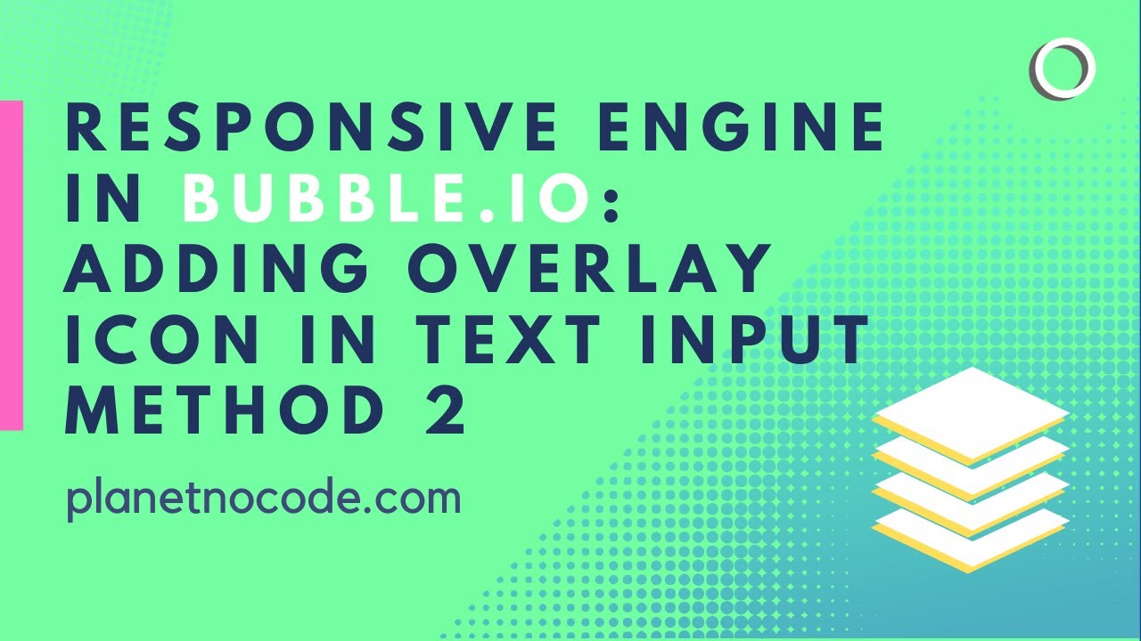 Responsive Engine: adding overlay icon in text Input V2 thumbnail