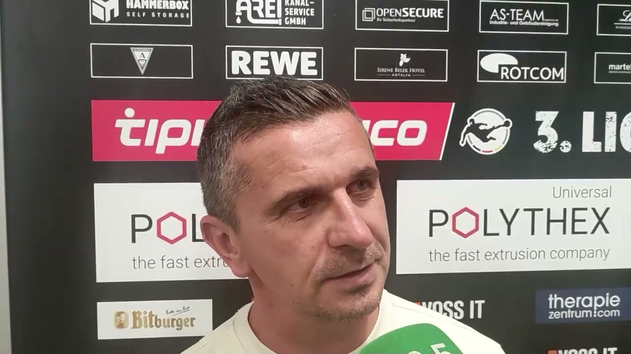  Trainer Mersad Selimbegovic – Alemannia Aachen – 8. Spieltag gegen die Viktoria Köln 