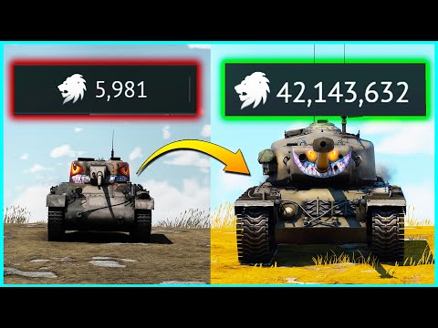 HOW YOU CAN FARM MILLIONS OF SILVER LIONS in WAR THUNDER!
