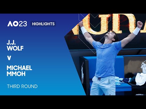 J.J. Wolf v Michael Mmoh Highlights | Australian Open 2023 Third Round