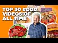 Top 30 DDD Videos Of ALL TIME With Guy Fieri Diners Drive Ins And Dives Food Network