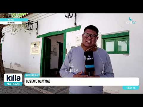 Sirenazo de Bomberos Voluntarios de Molinos y avance de los peregrinos del Valle Calchaquí