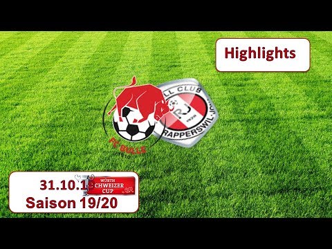 Highlights: FC Bulle vs Fc Rapperswil - Jona (31.10.19)