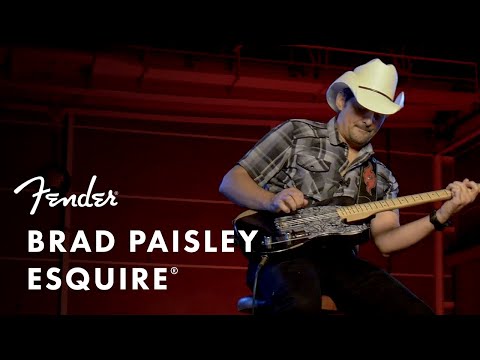 Fender Brad Paisley Esquire Road Worn Black Sparkle 5 LBS 14 OZ image 12