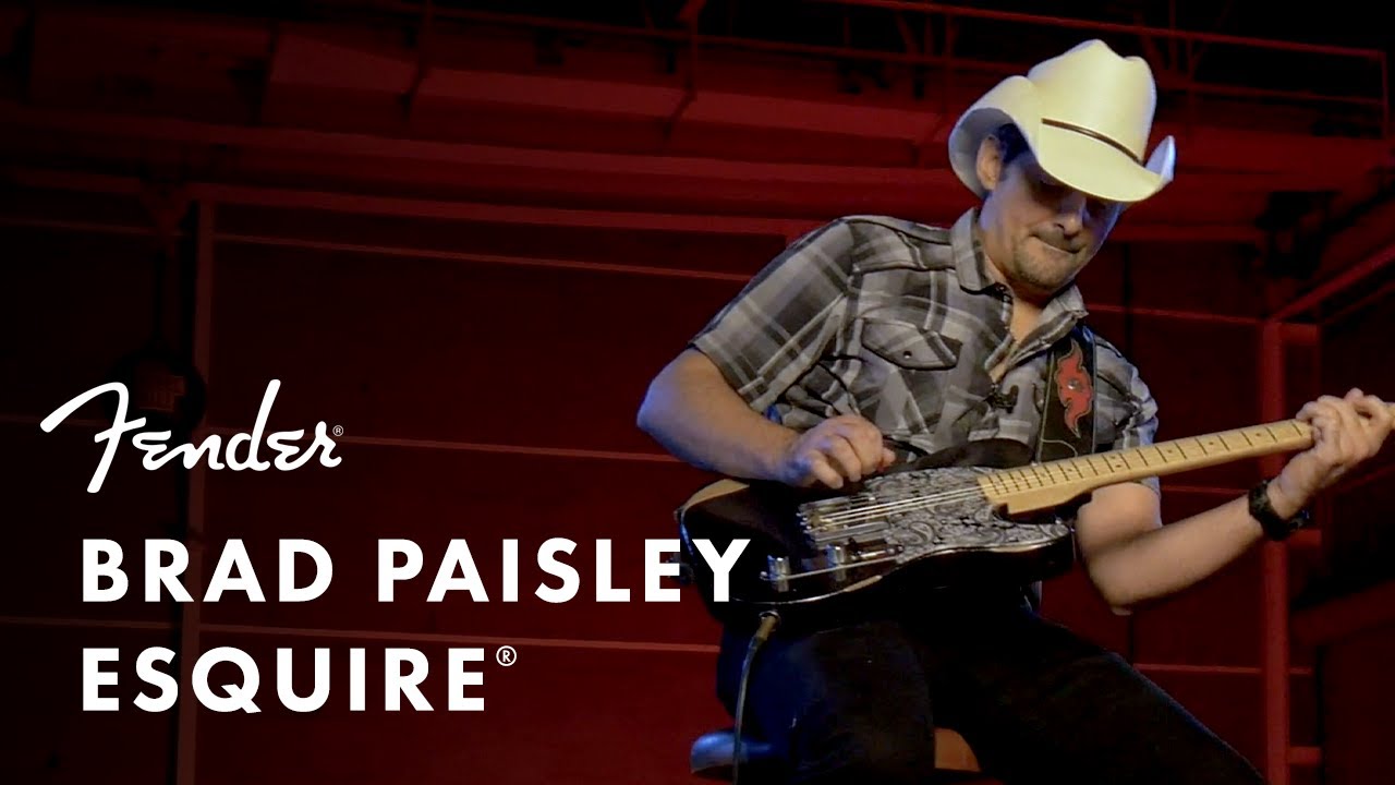 The Brad Paisley Esquire | Artist Signature Series | Fender - YouTube