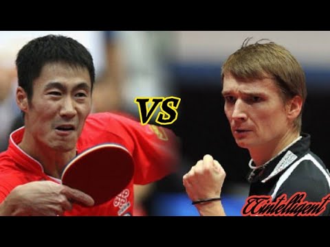Werner Schlager vs Wang Liqin - WTTTC 2004. (Short. ver)