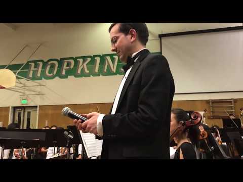 Hopkins Winter Orchestra Concert - Advanced Orchestra: Lullaby (1984)