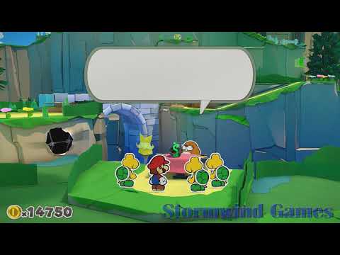 Paper Mario: The Origami King - 100% Playthrough Part 10 | Overlook Mountain