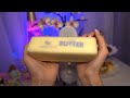 Satisfying Wax Tapping ASMR Butter Chocolate Squishy Sounds Wax Covered Mic Taps