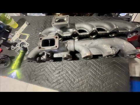 2 piece or single piece exhaust manifold on a Cummins