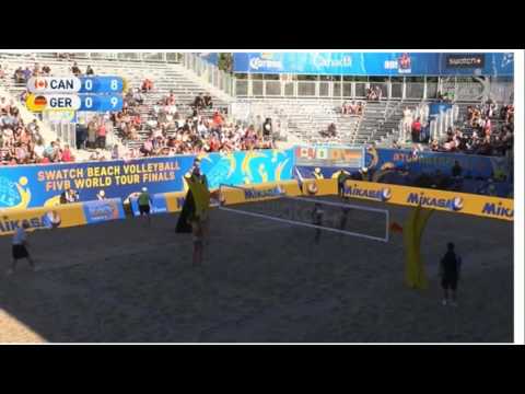 Bansley/Wilkerson-CAN-Laboureur/Sude GER-SWATCH FIVB WORLD TOUR FINALS-Pool D