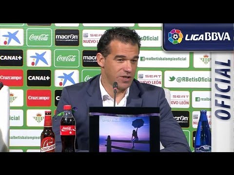 Rueda de Prensa | Press conference de Luis García Plaza tras el Real Betis (2-0) Getafe CF - HD