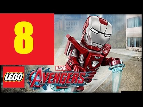 LEGO Marvel Avengers Walkthrough Part 8 PS4